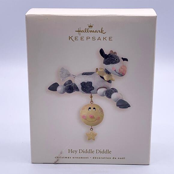 Hallmark Keepsake 2008 Hey Diddle Diddle Collectible Christmas Ornament in Box - Picture 2 of 5